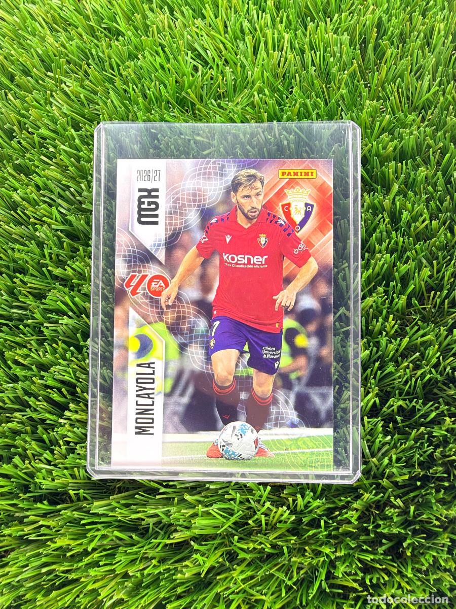 Cromos de f&uacute;tbol: N&ordm; 263 Moncayola CA Osasuna Megacracks 26 27