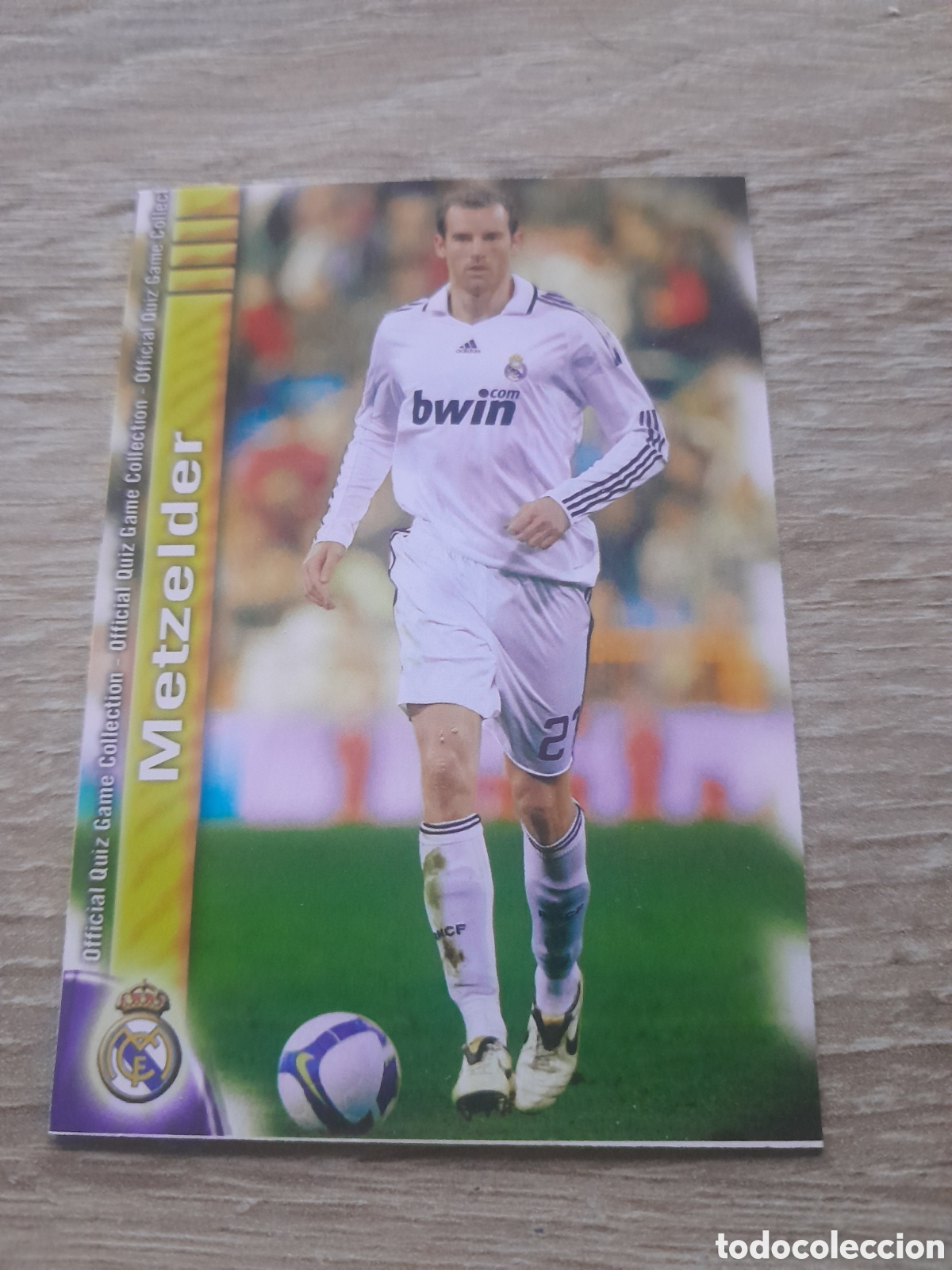 Cromos de f&uacute;tbol: n&ordm;: 36 metzelder 2009 2010 - Mundicromo Liga 2009-10 real madrid