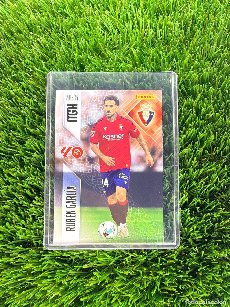 Cromos de f&uacute;tbol: N&ordm; 265 Rub&eacute;n Garc&iacute;a CA Osasuna Megacracks 26 27