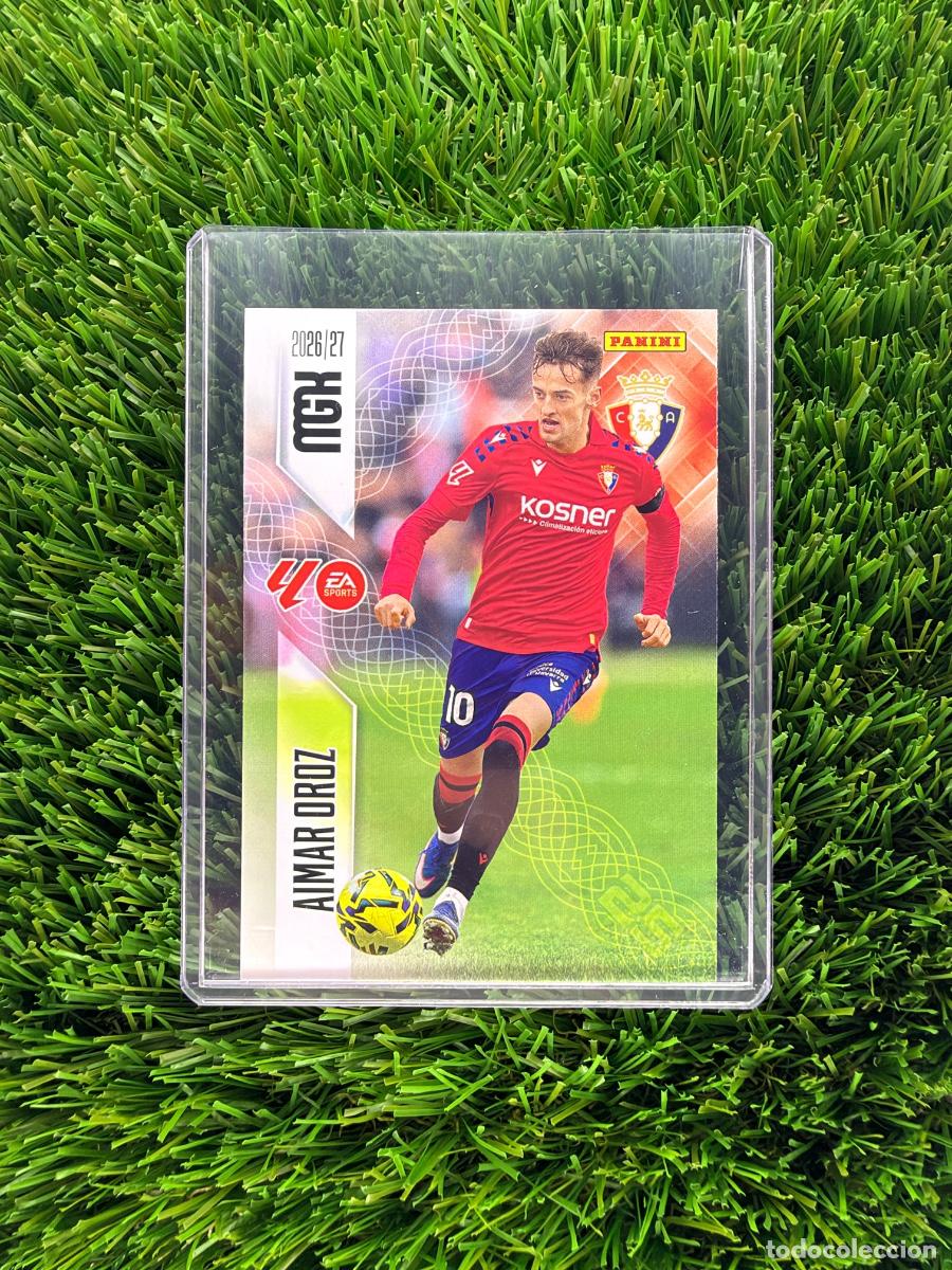 Cromos de f&uacute;tbol: N&ordm; 266 Aimar Oroz CA Osasuna Megacracks 26 27