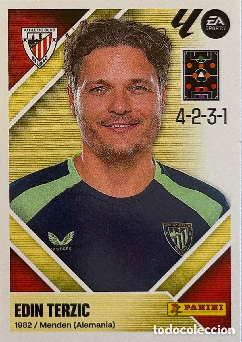Cromos de f&uacute;tbol: 2.- Edin Terzić (ATHL. BILBAO)- COLECCIONES ESTE 2026/27 (PANINI)