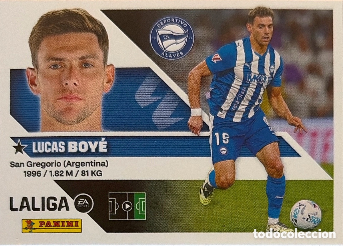Cromos de f&uacute;tbol: 20.- Boy&eacute; (ALAVES)- COLECCIONES ESTE 2026/27 (PANINI)