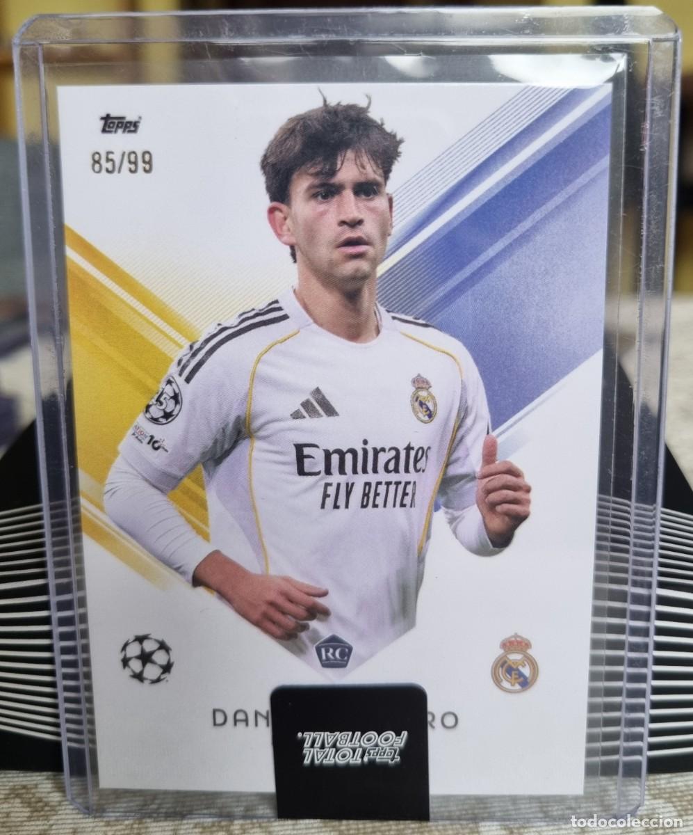 Cromos de f&uacute;tbol: DANI MESONERO /99 (Numerada) REAL MADRID CF. Topps Total Football 2025 2026 25 26