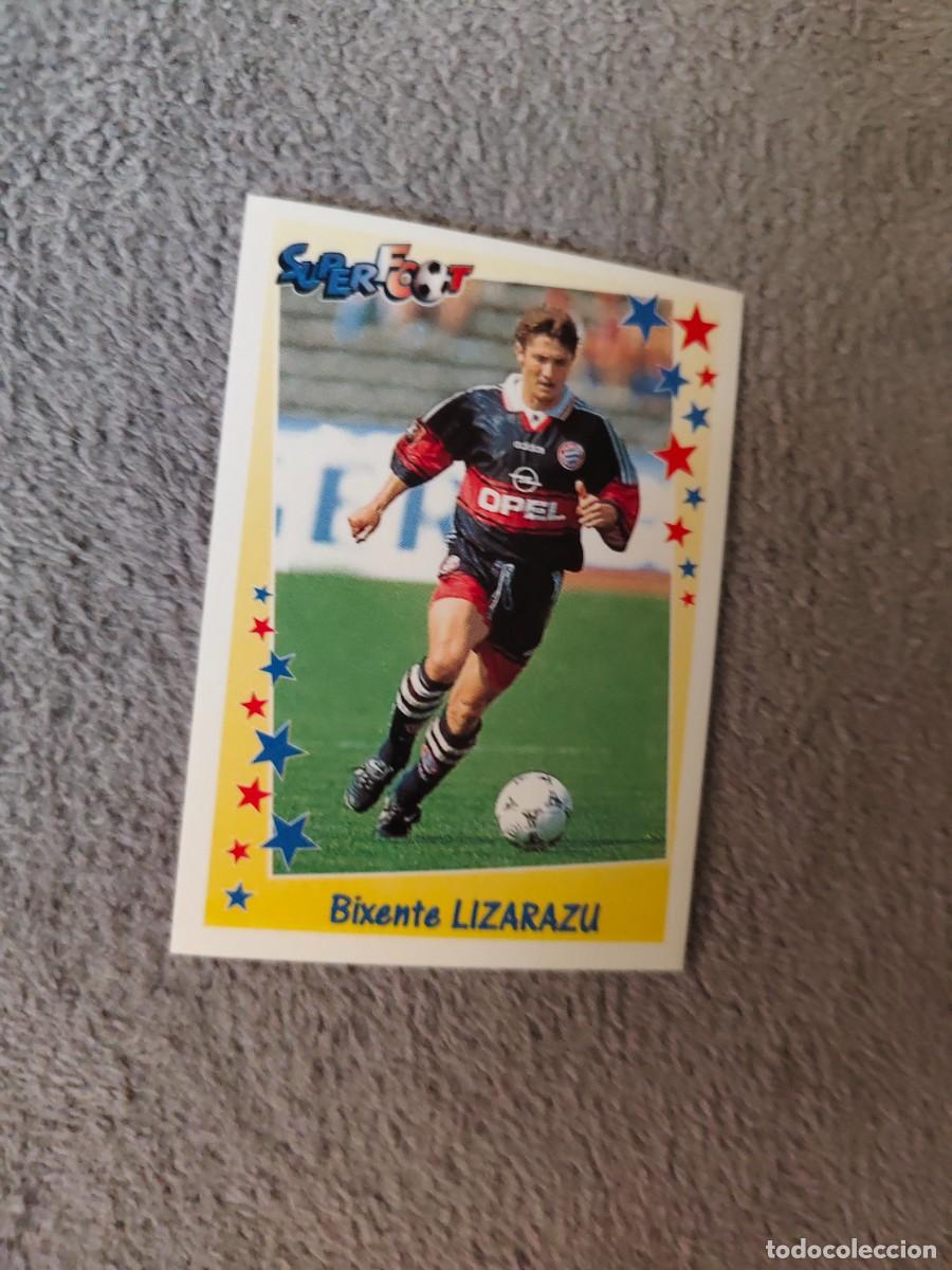 Cromos de f&uacute;tbol: 170 SUPERFOOT 98 99 BIXENTE LIZARAZU LES FRAN&Ccedil;AIS BAYERN MUNICH PANINI 1998 1999 LIGUE 1 FRANCIA AAK