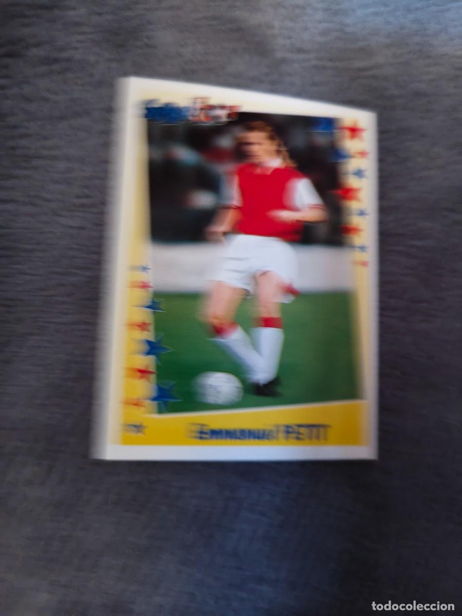 Cromos de f&uacute;tbol: 171 SUPERFOOT 98 99 EMMANUEL PETIT ARSENAL LES FRAN&Ccedil;AIS PANINI 1998 1999 LIGUE 1 FRANCIA AAK