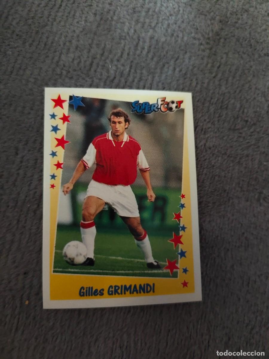 Cromos de f&uacute;tbol: 175 SUPERFOOT 98 99 GILLES GRIMANDI ARSENAL LES FRAN&Ccedil;AIS PANINI 1998 1999 LIGUE 1 FRANCIA AAK
