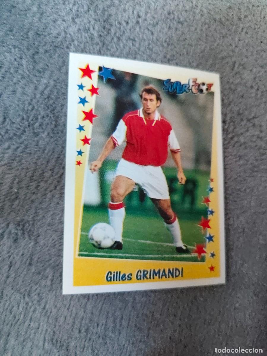 Cromos de f&uacute;tbol: 175 SUPERFOOT 98 99 GILLES GRIMANDI ARSENAL LES FRAN&Ccedil;AIS PANINI 1998 1999 LIGUE 1 FRANCIA AAK