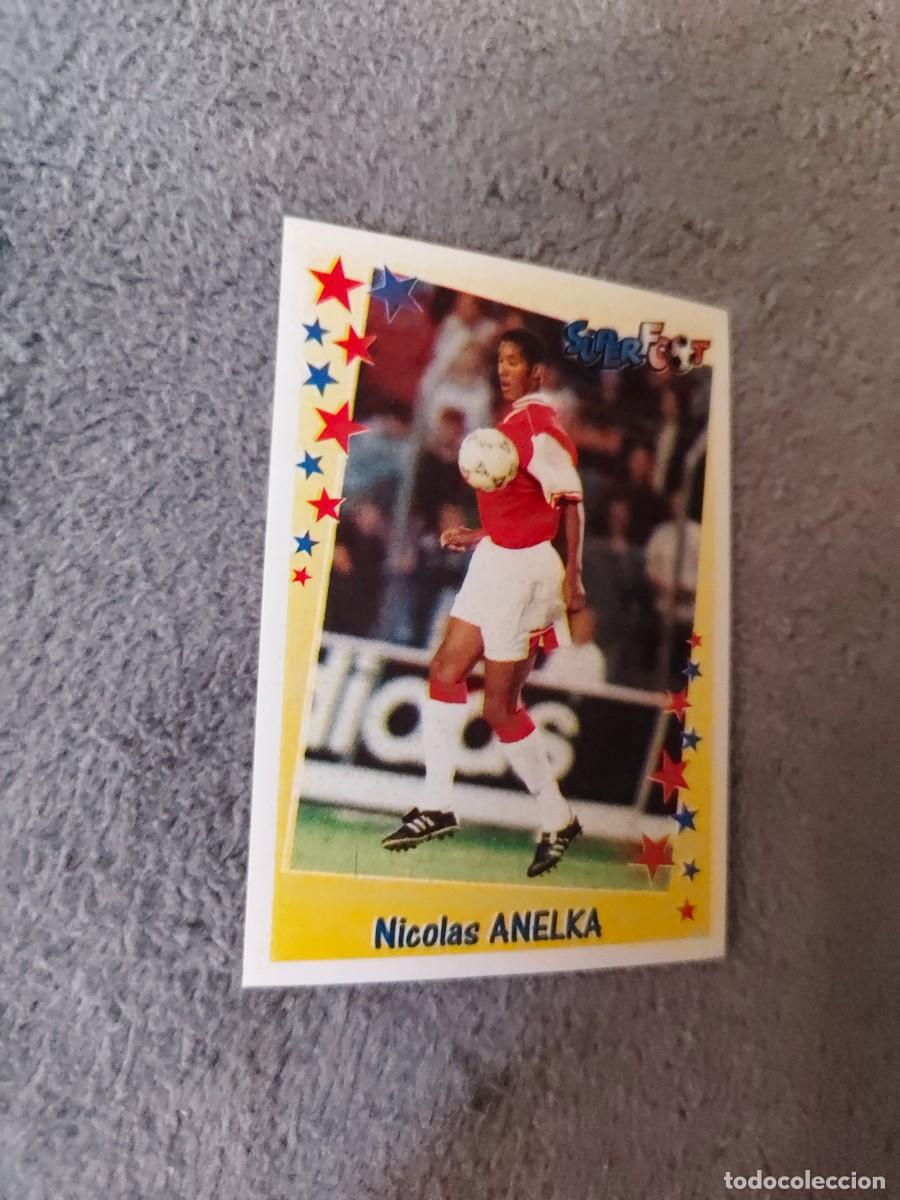 Cromos de f&uacute;tbol: 176 SUPERFOOT 98 99 NICOLAS ANELKA ARSENAL ROOKIE FRAN&Ccedil;AIS PANINI 1998 1999 LIGUE 1 FRANCIA AAK