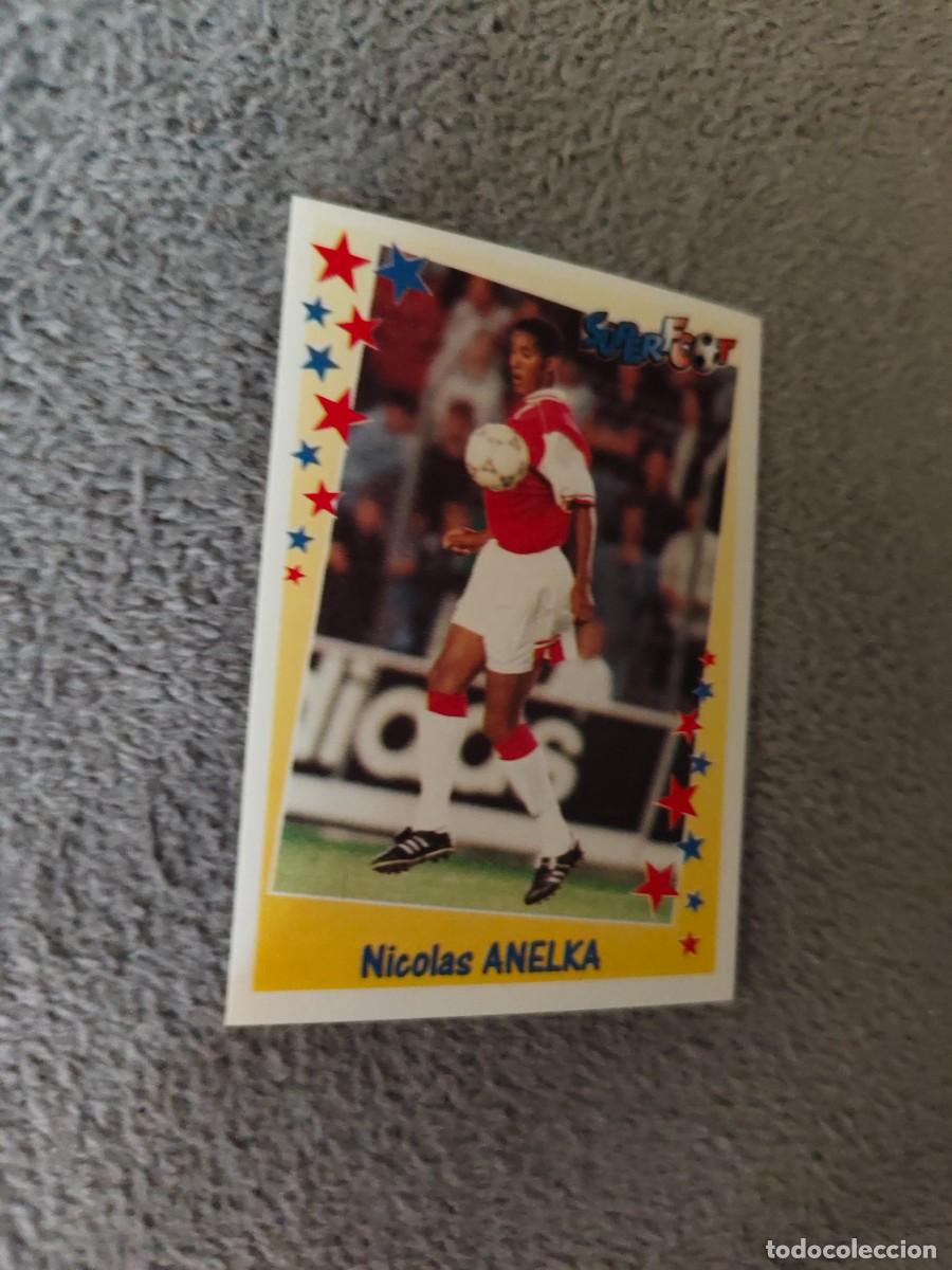 Cromos de f&uacute;tbol: 176 SUPERFOOT 98 99 NICOLAS ANELKA ARSENAL ROOKIE FRAN&Ccedil;AIS PANINI 1998 1999 LIGUE 1 FRANCIA AAK