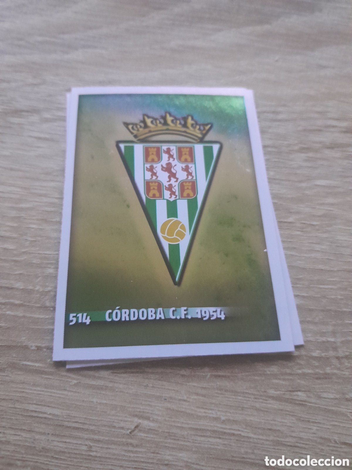 Cromos de f&uacute;tbol: 514 cordoba escudo mundicromo fichas liga 2014 2015