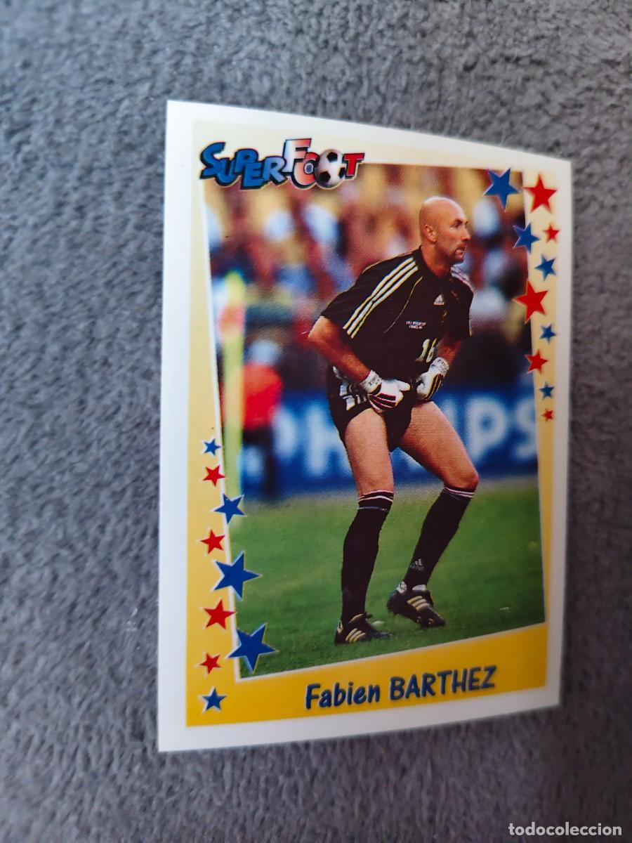 Cromos de f&uacute;tbol: 177 SUPERFOOT 98 99 FABIEN BARTHEZ L'EQUIPE DE FRANCE PANINI 1998 1999 LIGUE 1 FRANCIA AAK