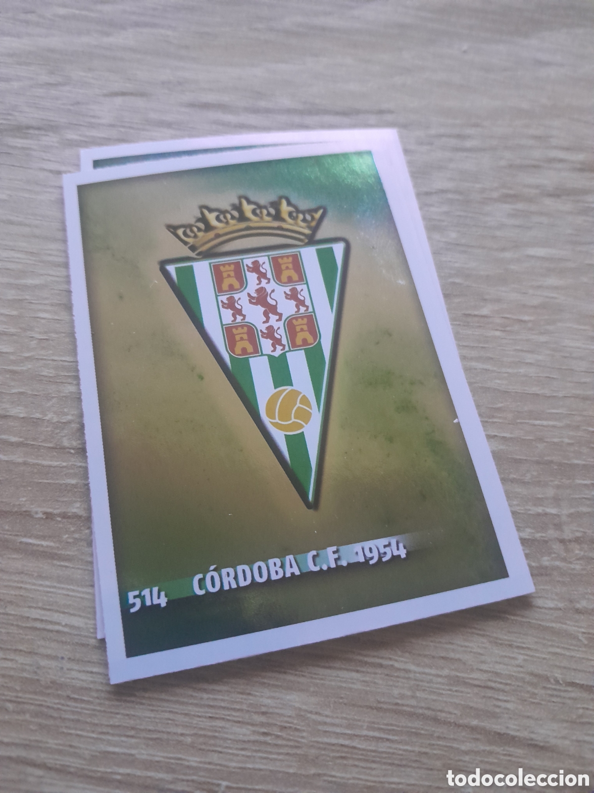 Cromos de f&uacute;tbol: 514 cordoba escudo mundicromo fichas liga 2014 2015
