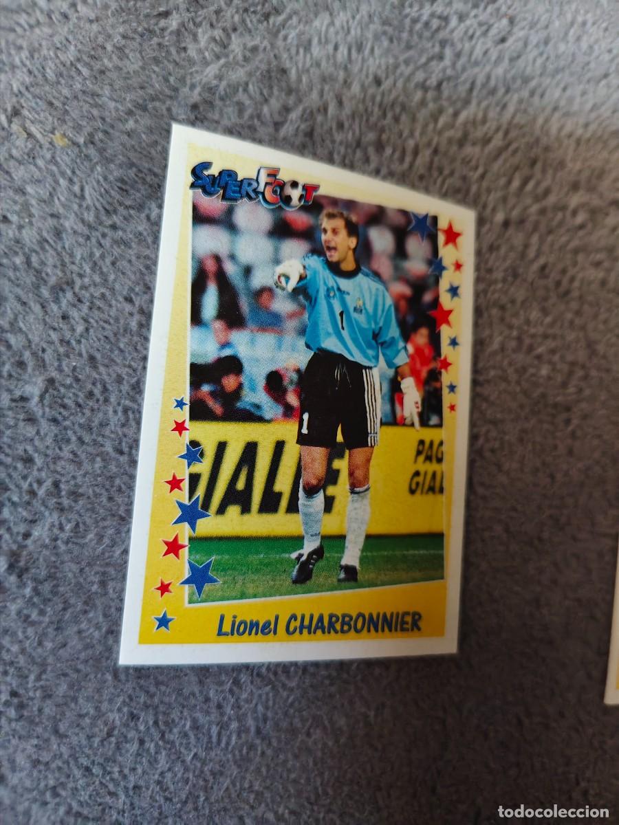 Cromos de f&uacute;tbol: 179 SUPERFOOT 98 99 LIONEL CHARBONNIER L'EQUIPE DE FRANCE PANINI 1998 1999 LIGUE 1 FRANCIA AAK