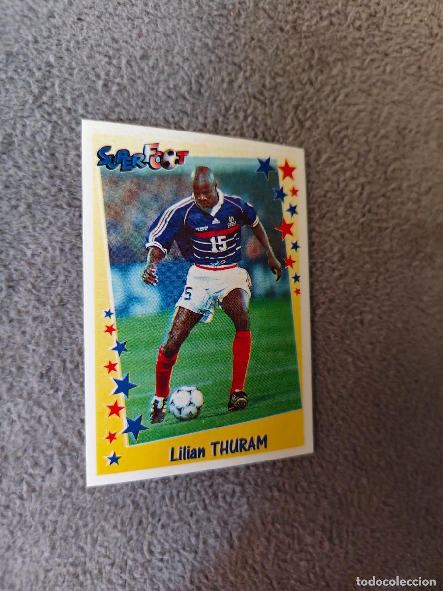 Cromos de Futebol: 183 SUPERFOOT 98 99 LILIAN THURAM L'EQUIPE DE FRANCE PANINI 1998 1999 LIGUE 1 FRANCIA AAK