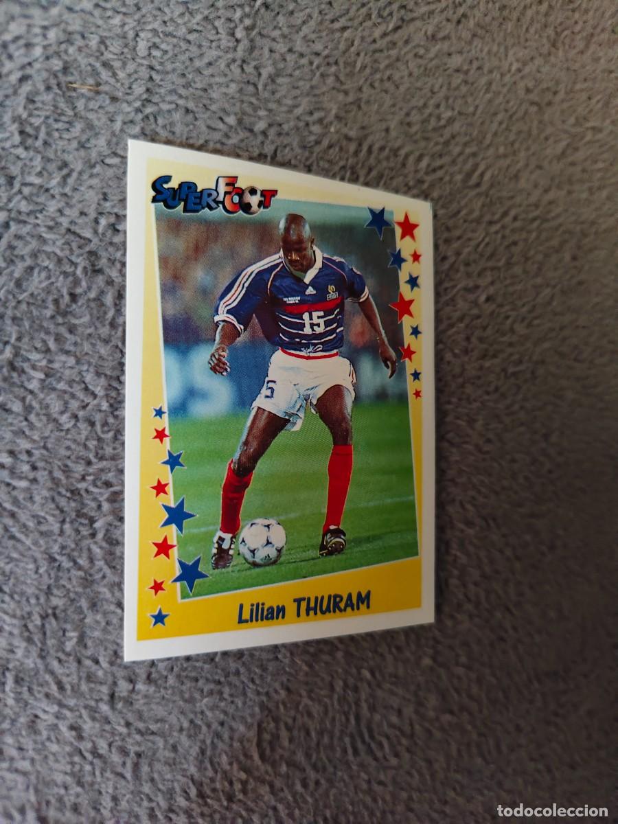 Cromos de Futebol: 183 SUPERFOOT 98 99 LILIAN THURAM L'EQUIPE DE FRANCE PANINI 1998 1999 LIGUE 1 FRANCIA AAK