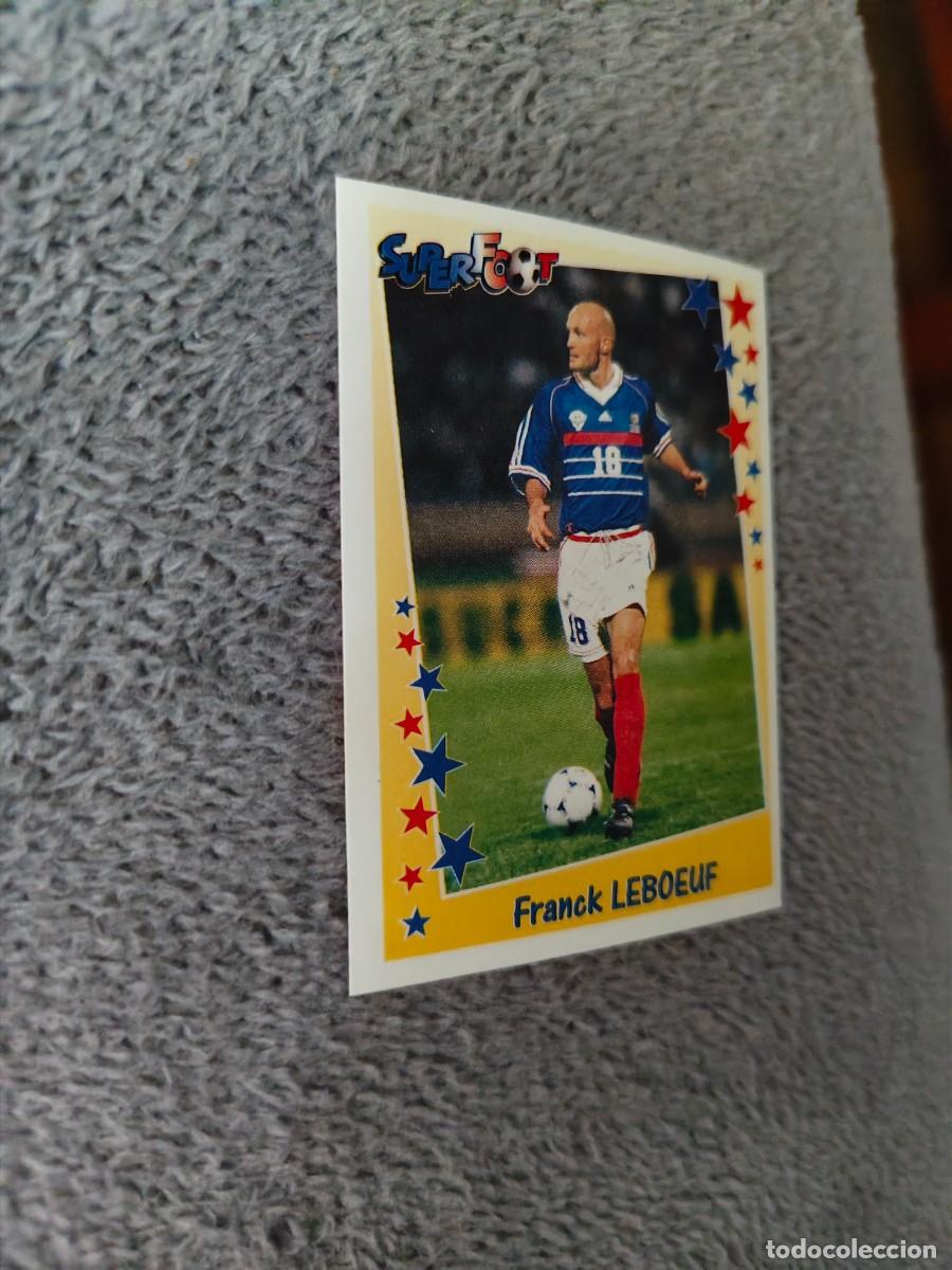 Cromos de Futebol: 184 SUPERFOOT 98 99 FRANCK LEB&OElig;UF L'EQUIPE DE FRANCE PANINI 1998 1999 LIGUE 1 FRANCIA AAK