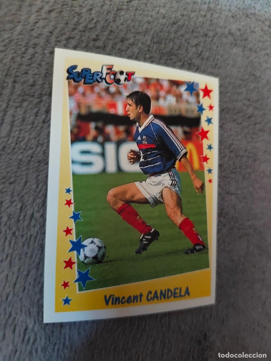 Cromos de Futebol: 185 SUPERFOOT 98 99 VINCENT CANDELA L'EQUIPE DE FRANCE PANINI 1998 1999 LIGUE 1 FRANCIA AAK