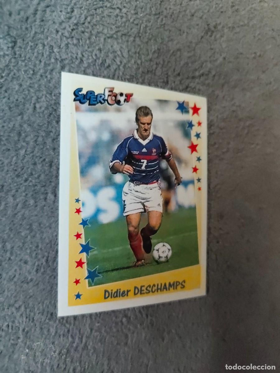 Cromos de Futebol: 186 SUPERFOOT 98 99 DIDIER DESCHAMPS L'EQUIPE DE FRANCE PANINI 1998 1999 LIGUE 1 FRANCIA AAK