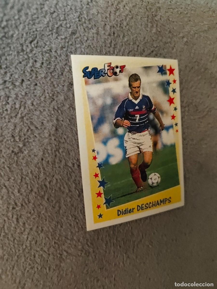 Cromos de Futebol: 186 SUPERFOOT 98 99 DIDIER DESCHAMPS L'EQUIPE DE FRANCE PANINI 1998 1999 LIGUE 1 FRANCIA AAK