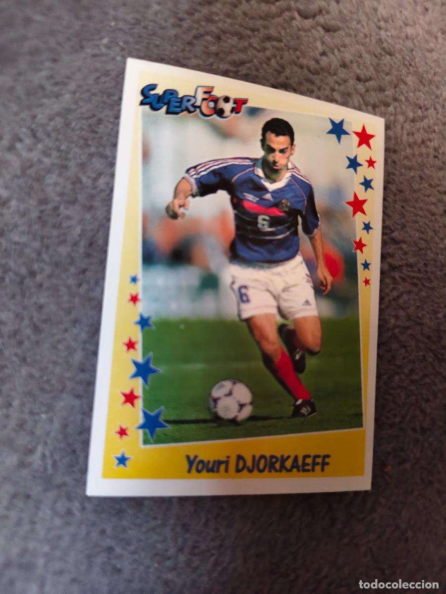 Cromos de Futebol: 187 SUPERFOOT 98 99 YOURI DJORKAEFF L'EQUIPE DE FRANCE PANINI 1998 1999 LIGUE 1 FRANCIA AAK