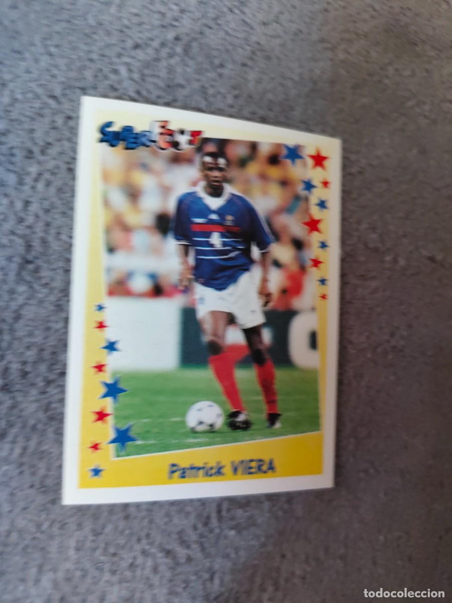 Cromos de f&uacute;tbol: 192 SUPERFOOT 98 99 PATRICK VIEIRA L'EQUIPE DE FRANCE PANINI 1998 1999 LIGUE 1 FRANCIA AAK