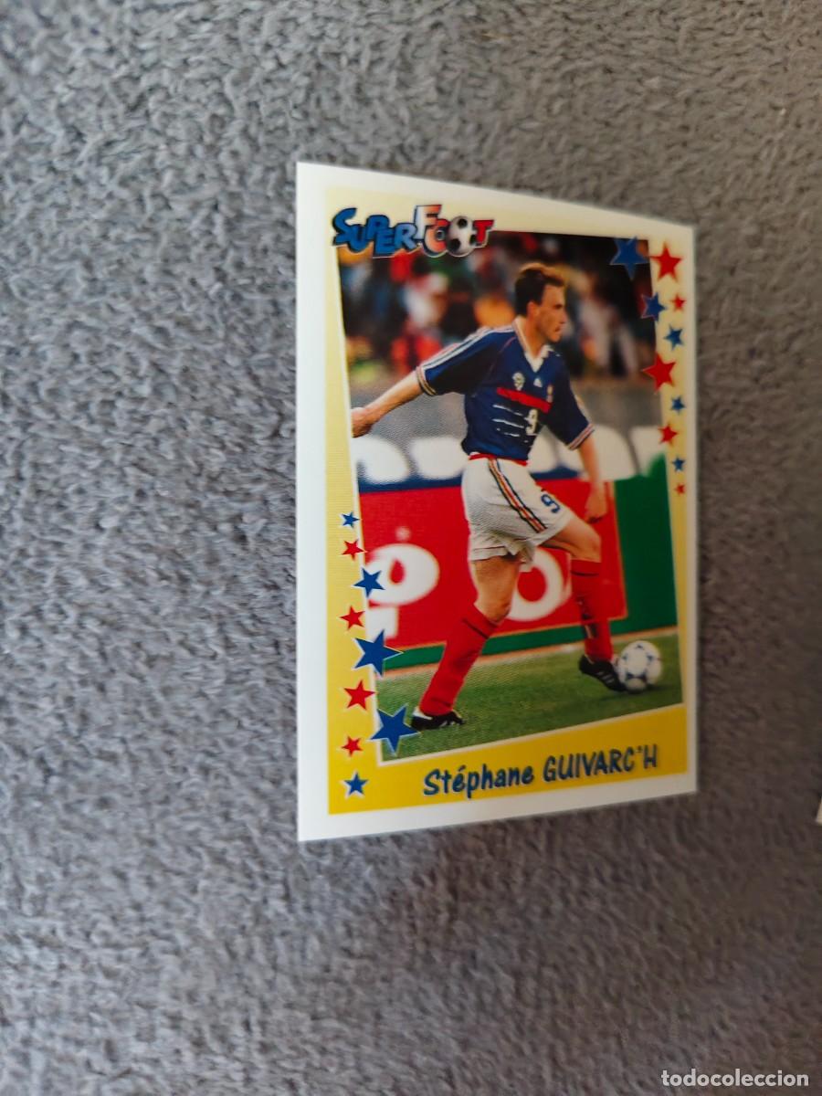 Cromos de f&uacute;tbol: 193 SUPERFOOT 98 99 ST&Eacute;PHANE GUIVARC'H L'EQUIPE DE FRANCE PANINI 1998 1999 LIGUE 1 FRANCIA AAK