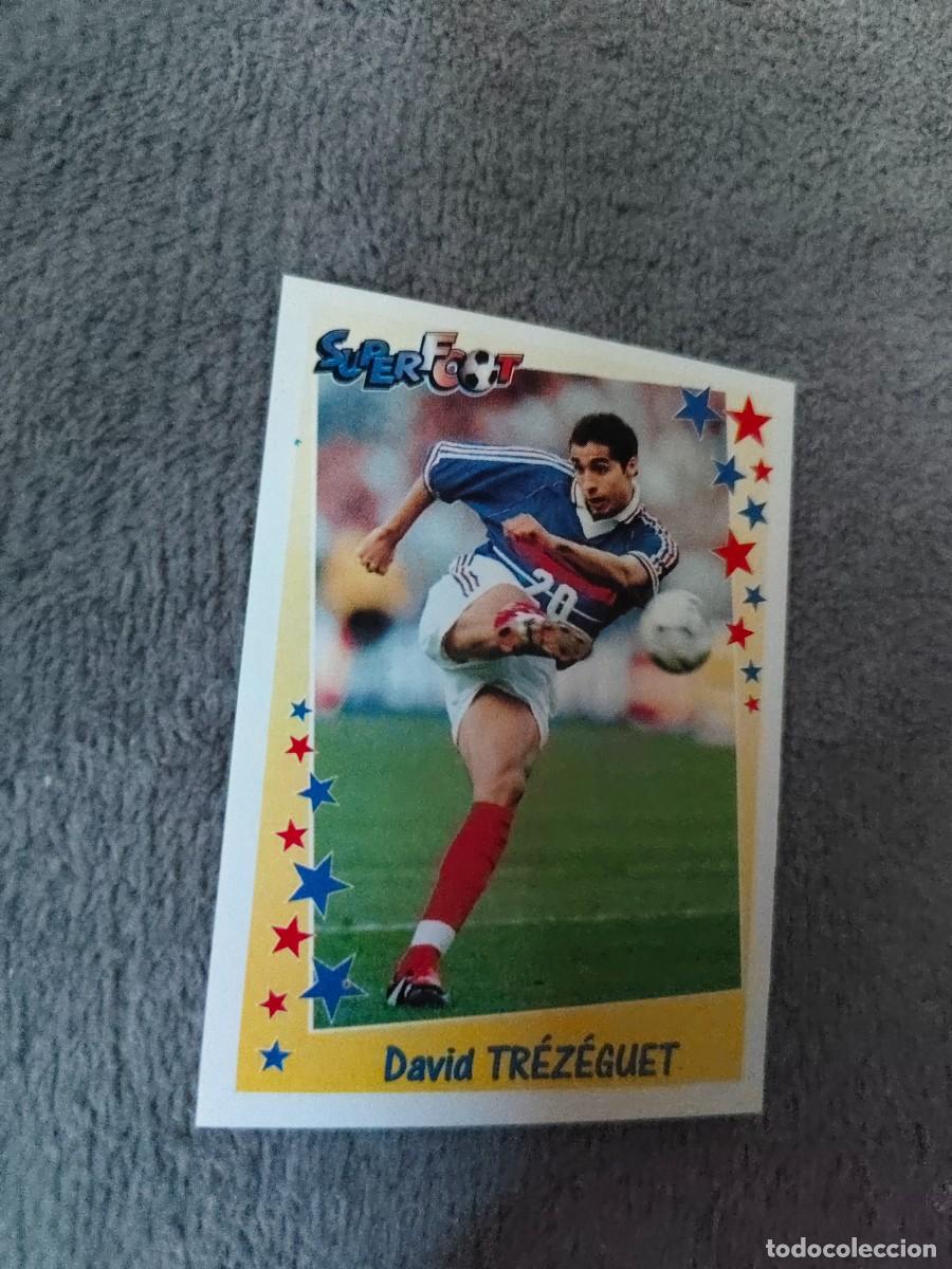Cromos de f&uacute;tbol: 195 SUPERFOOT 98 99 DAVID TR&Eacute;Z&Eacute;GUET L'EQUIPE DE FRANCE PANINI 1998 1999 LIGUE 1 FRANCIA AAK