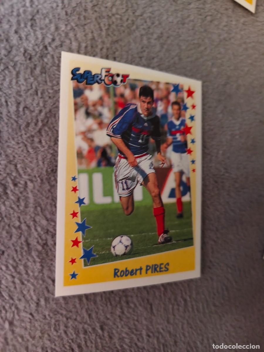 Cromos de f&uacute;tbol: 196 SUPERFOOT 98 99 ROBERT PIRES L'EQUIPE DE FRANCE PANINI 1998 1999 LIGUE 1 FRANCIA AAK