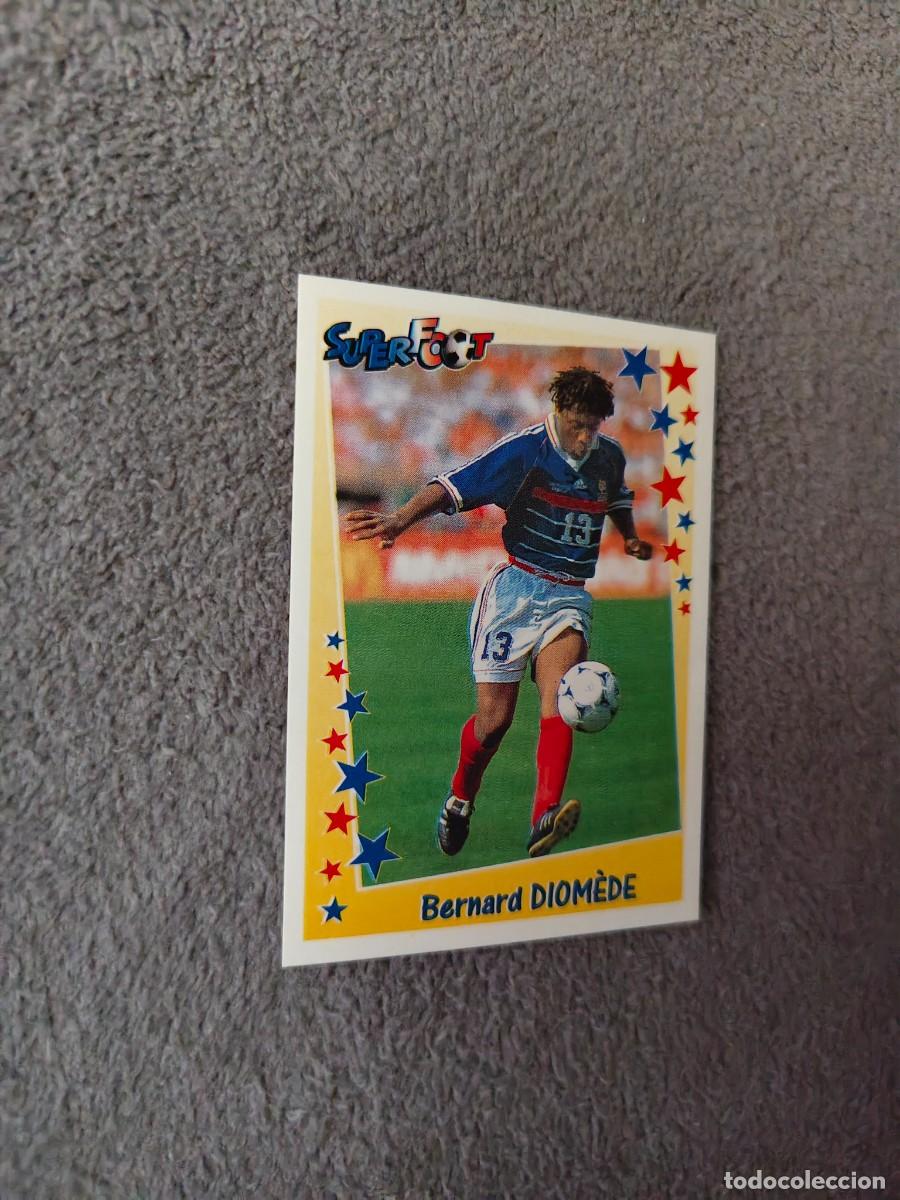 Cromos de f&uacute;tbol: 198 SUPERFOOT 98 99 BERNARD DIOM&Eacute;DE L'EQUIPE DE FRANCE PANINI 1998 1999 LIGUE 1 FRANCIA AAK
