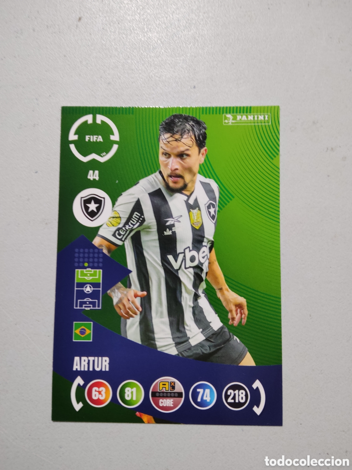 Cromos de f&uacute;tbol: 44 ARTUR BOTAFOGO MUNDIAL DE CLUBES ADRENALYN 2025