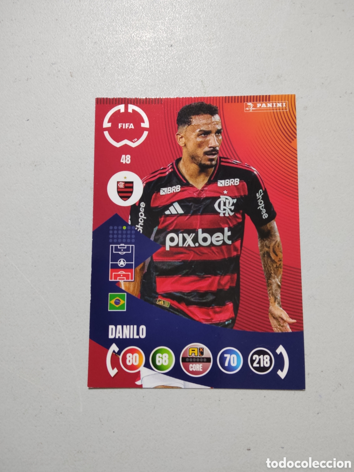 Cromos de Futebol: 48 DANILO FLAMENGO MUNDIAL DE CLUBES ADRENALYN 2025