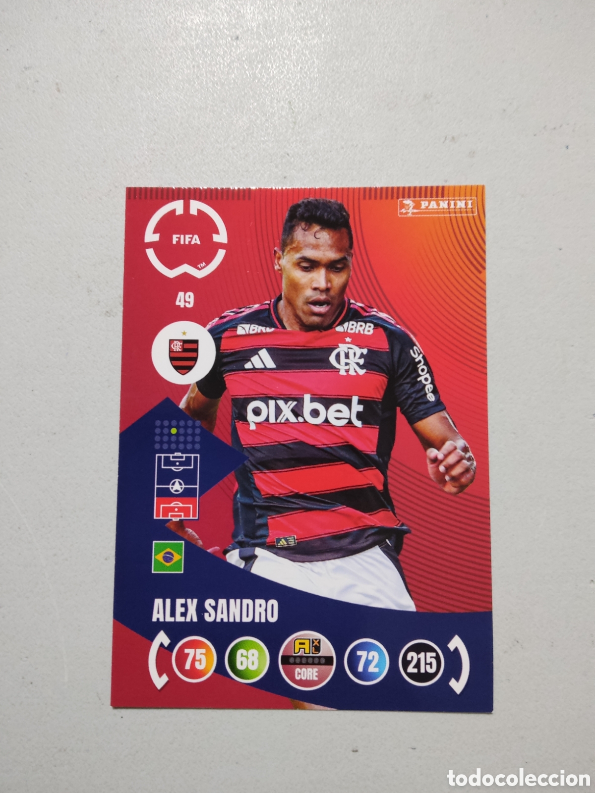 Cromos de Futebol: 49 ALEX SANDRO FLAMENGO MUNDIAL DE CLUBES ADRENALYN 2025