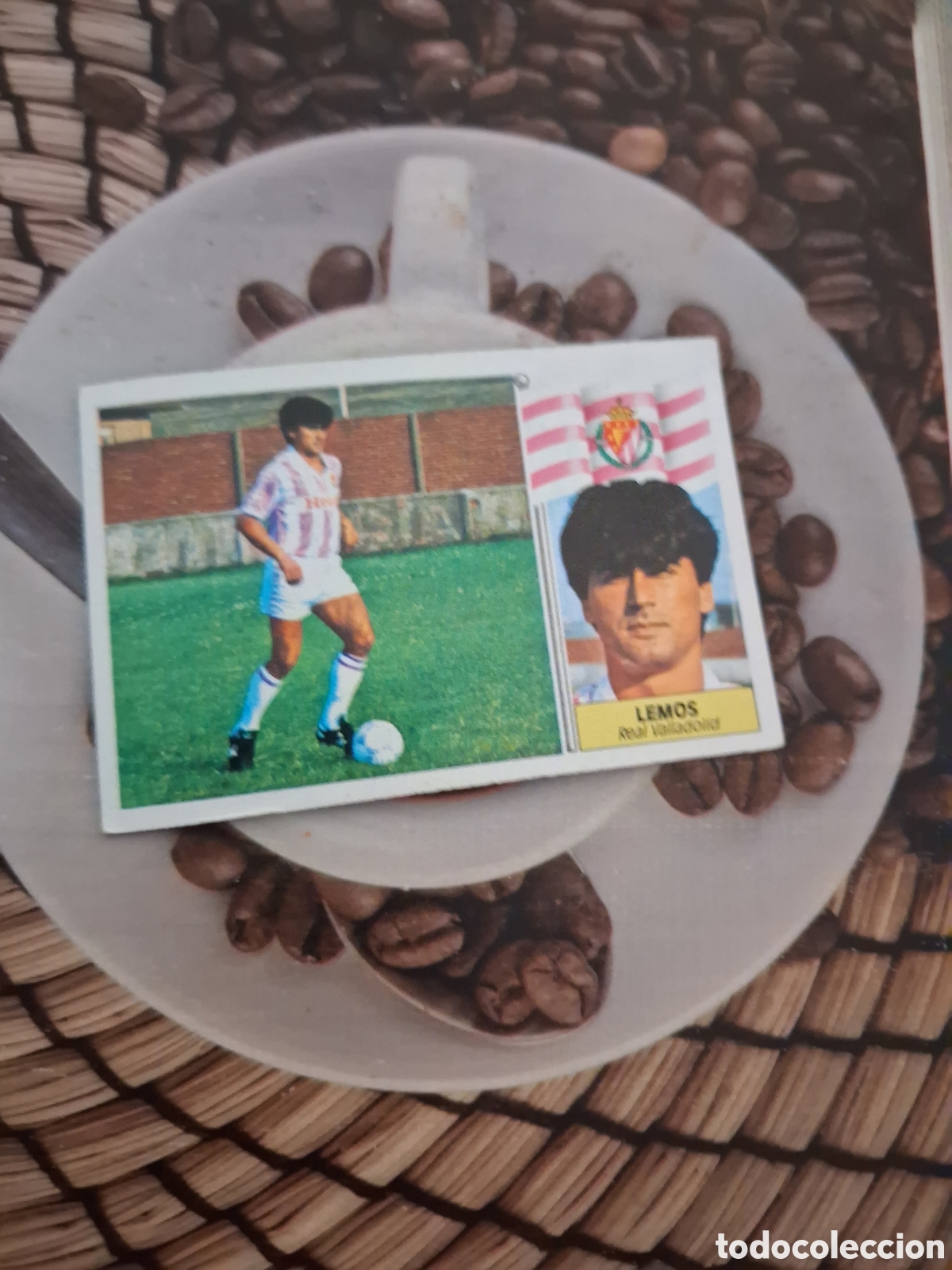 Cromos de Futebol: Liga este 86 87 lemos fichaje N 16 del Valladolid recuperado del &aacute;lbum ver fotos