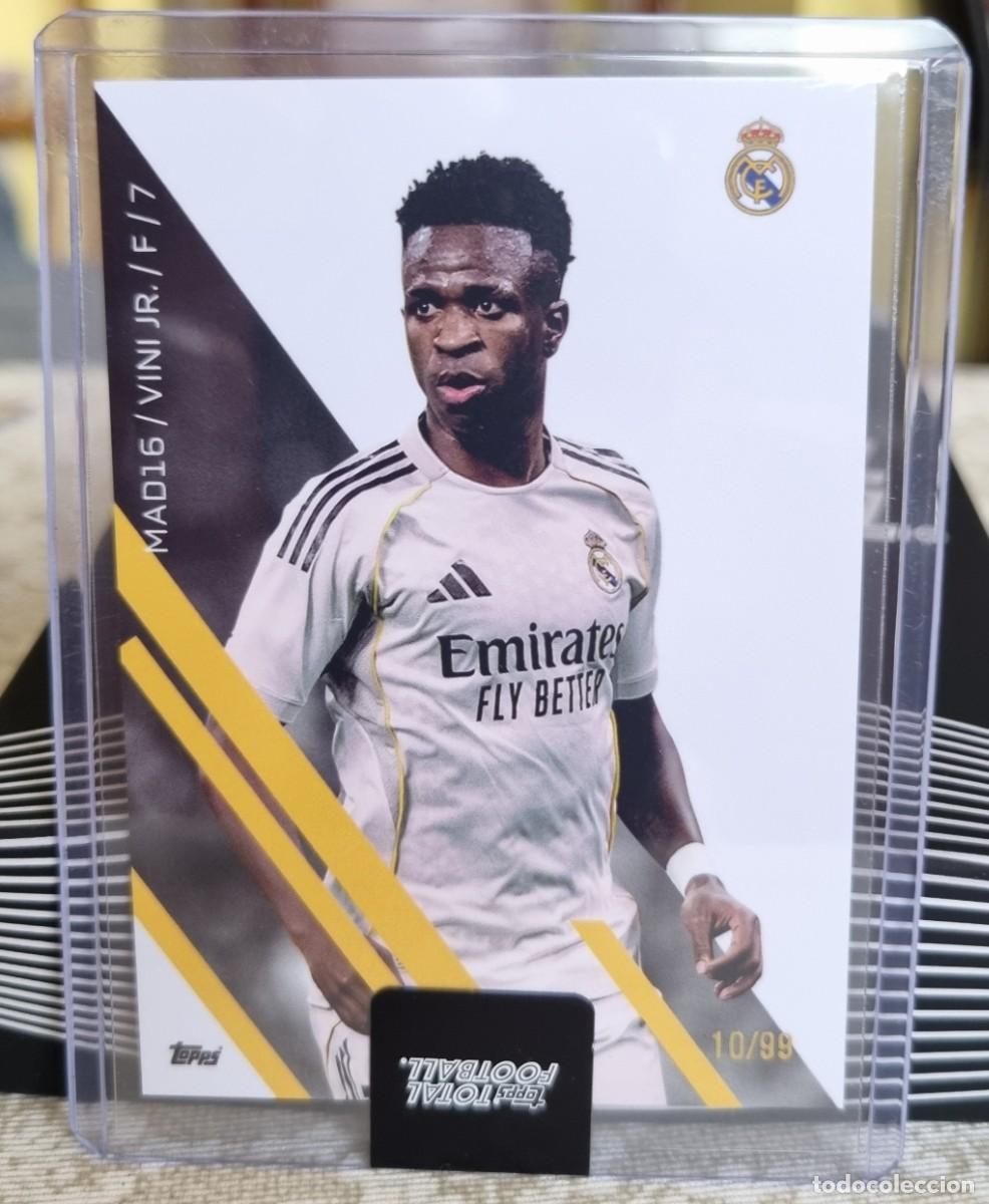 Cromos de f&uacute;tbol: VINI JR. /99 (Numerada) REAL MADRID CF. Topps Total Football 2025 2026 25 26