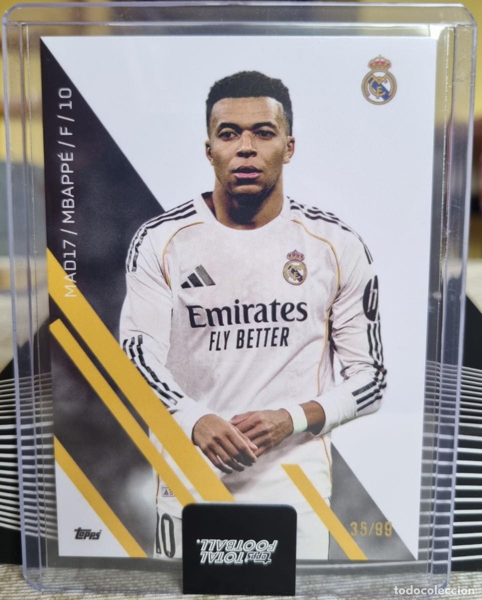 Cromos de f&uacute;tbol: MBAPP&Eacute; /99 (Numerada) REAL MADRID CF. Topps Total Football 2025 2026 25 26