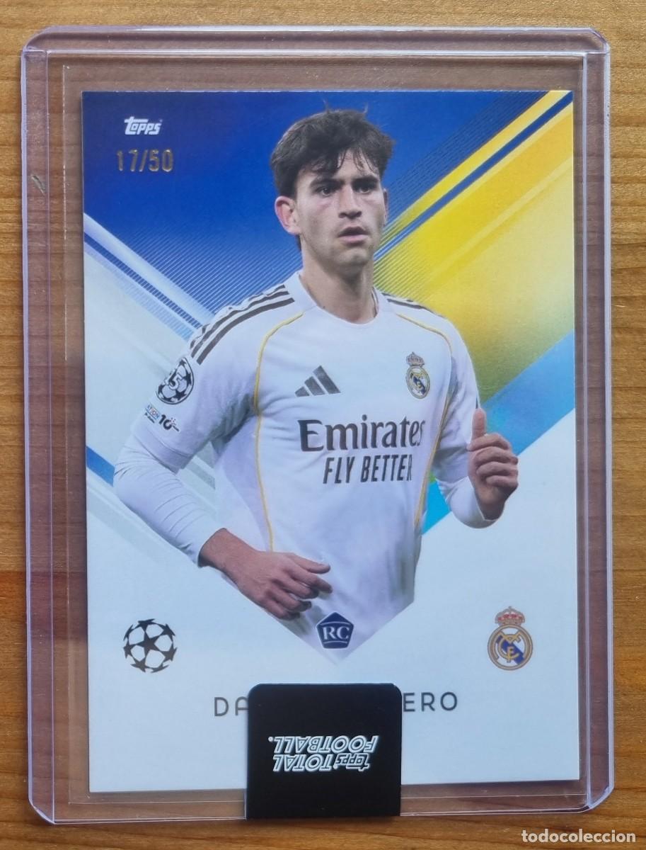 Cromos de f&uacute;tbol: DANI MESONERO /50 (Numerada) REAL MADRID CF. Topps Total Football 2025 2026 25 26