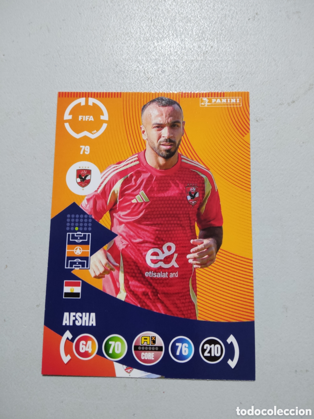 Cromos de f&uacute;tbol: 79 AFSHA AL AHLY MUNDIAL DE CLUBES ADRENALYN 2025