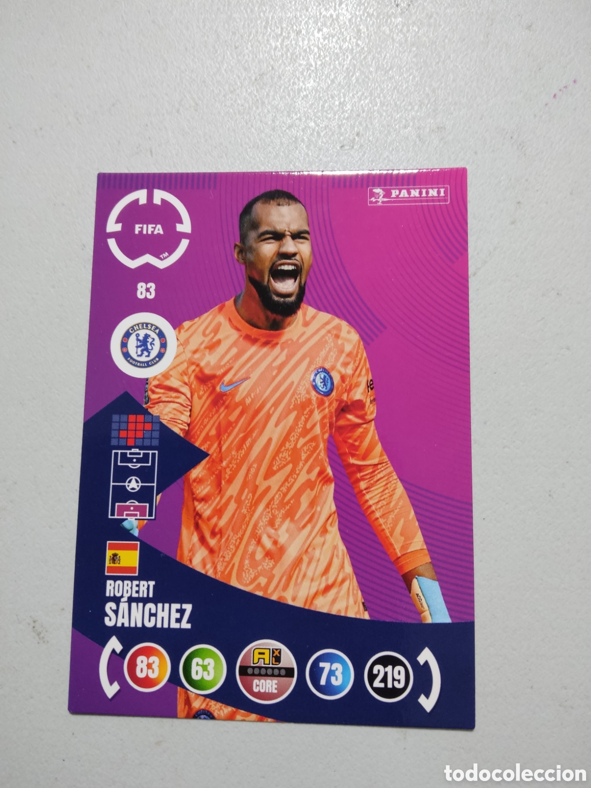 Cromos de f&uacute;tbol: 83 ROBERT SANCHEZ CHELSEA MUNDIAL DE CLUBES ADRENALYN 2025