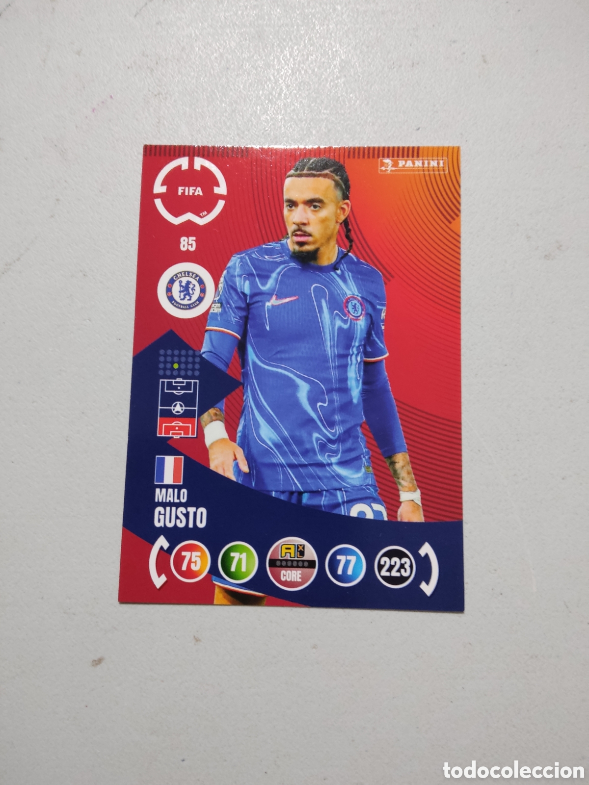 Cromos de f&uacute;tbol: 85 MALO GUSTO CHELSEA MUNDIAL DE CLUBES ADRENALYN 2025