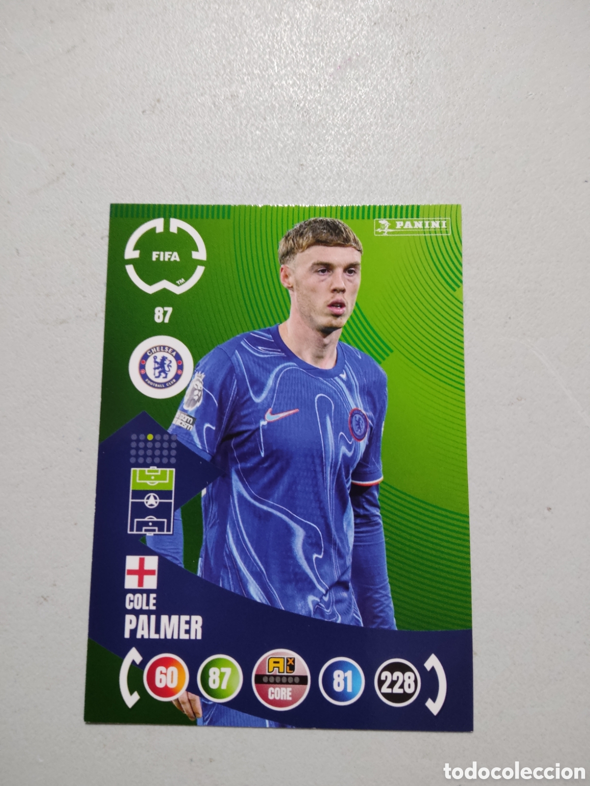 Cromos de f&uacute;tbol: 87 COLE PALMER CHELSEA MUNDIAL DE CLUBES ADRENALYN 2025