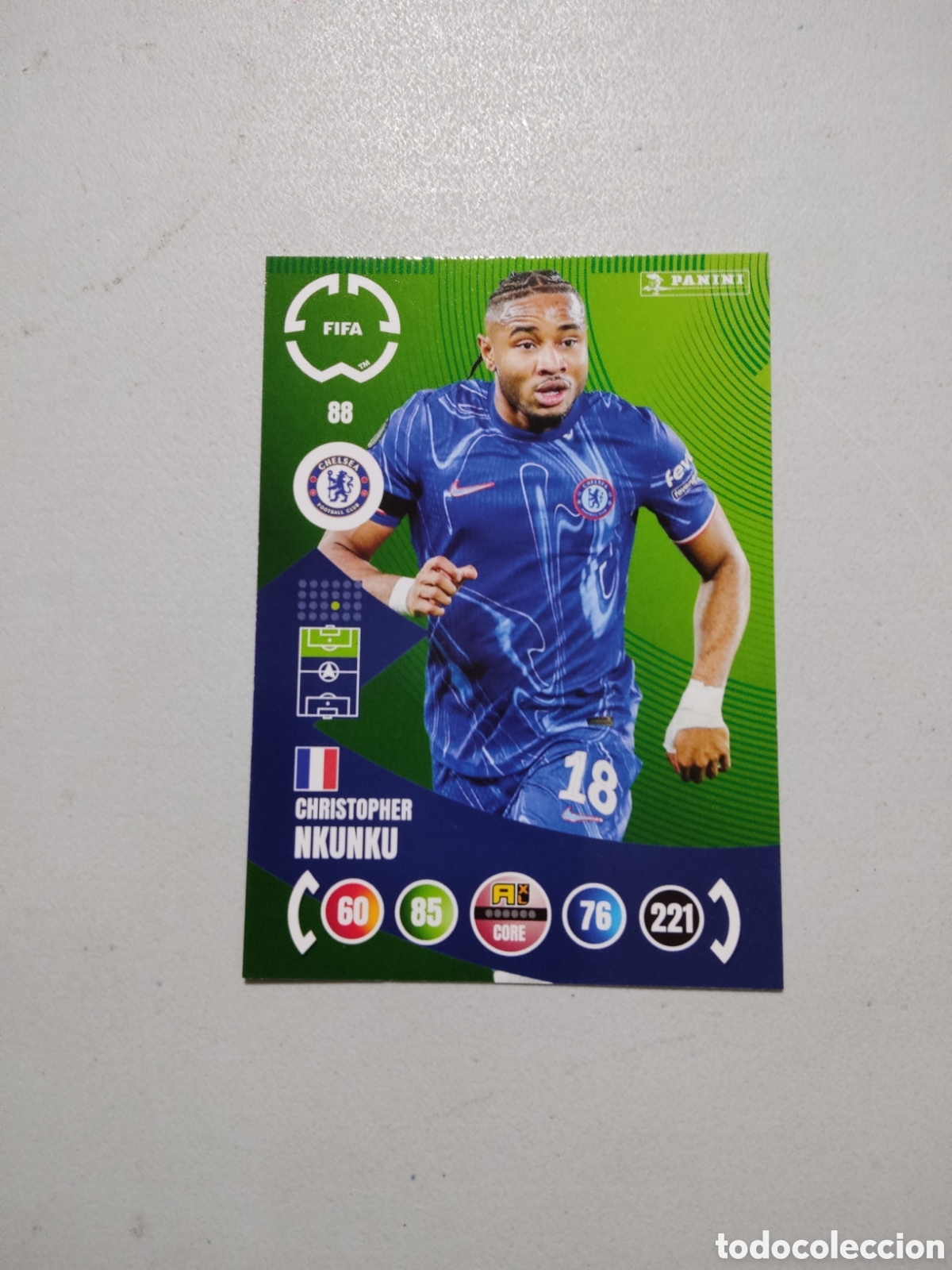 Cromos de f&uacute;tbol: 88 CHRISTOPHER NKUNKU CHELSEA MUNDIAL DE CLUBES ADRENALYN 2025