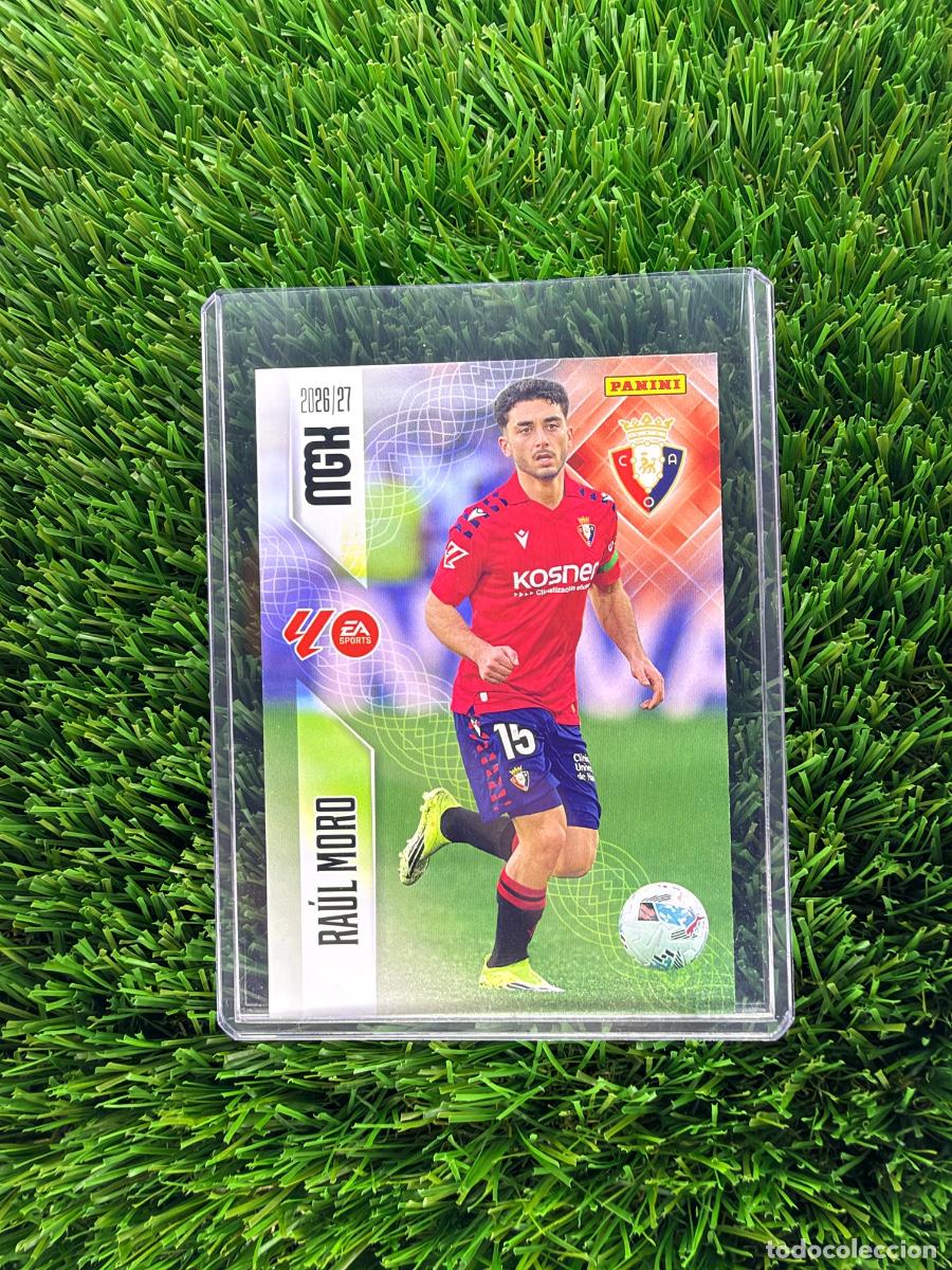 Cromos de f&uacute;tbol: N&ordm; 267 Ra&uacute;l Moro CA Osasuna Megacracks 26 27
