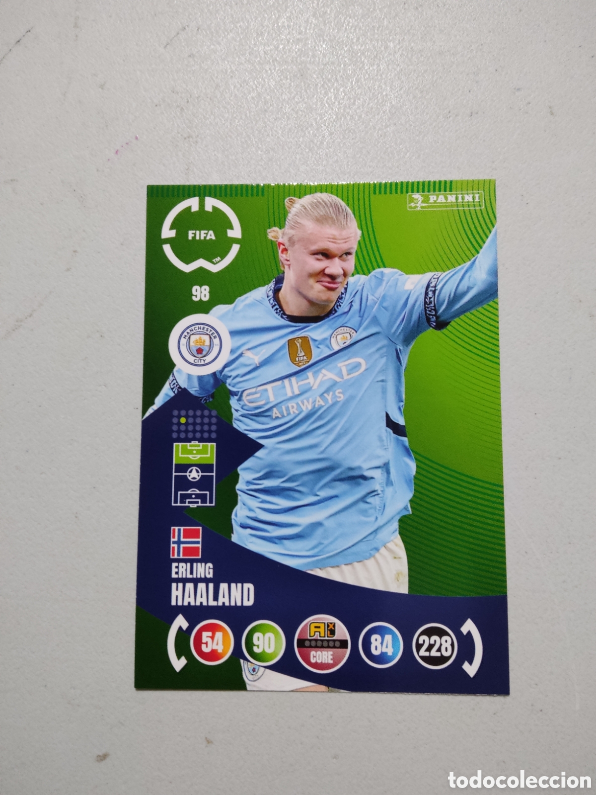 Cromos de f&uacute;tbol: 98 ERLING HAALAND MANCHESTER CITY MUNDIAL DE CLUBES ADRENALYN 2025