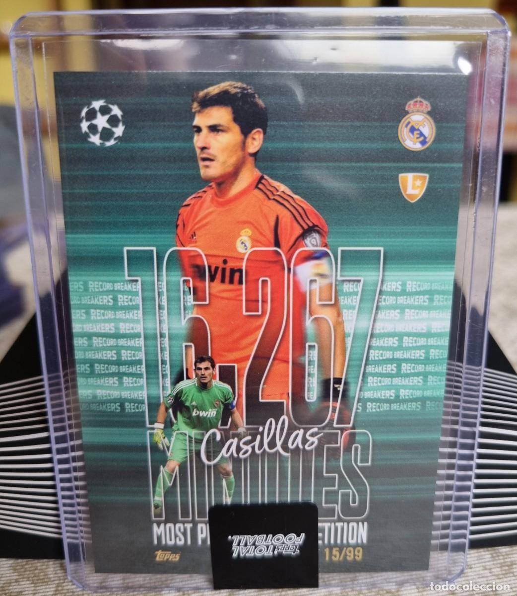 Cromos de f&uacute;tbol: CASILLAS /99 (Numerada) REAL MADRID CF. Topps Total Football 2025 2026 25 26