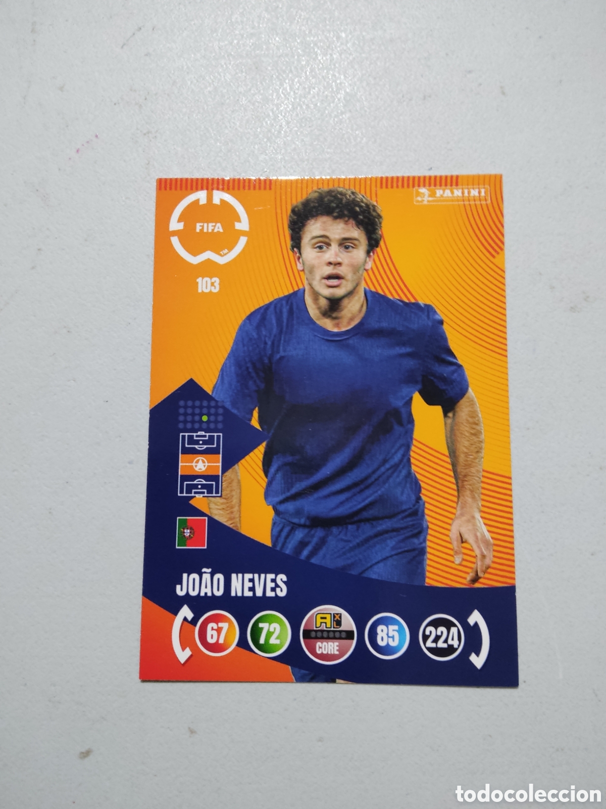 Cromos de f&uacute;tbol: 103 JOAO NEVES PSG MUNDIAL DE CLUBES ADRENALYN 2025