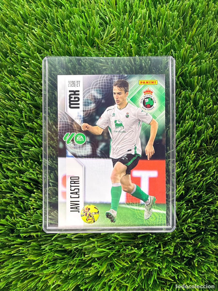 Cromos de f&uacute;tbol: N&ordm; 277 Javi Castro R Racing C Megacracks 26 27