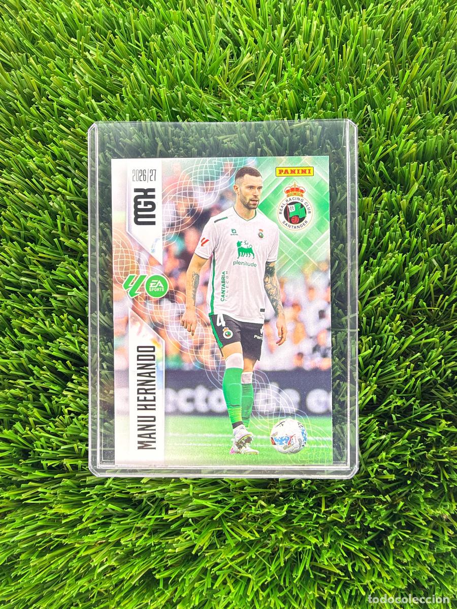 Cromos de f&uacute;tbol: N&ordm; 278 Manu Hernando R Racing C Megacracks 26 27