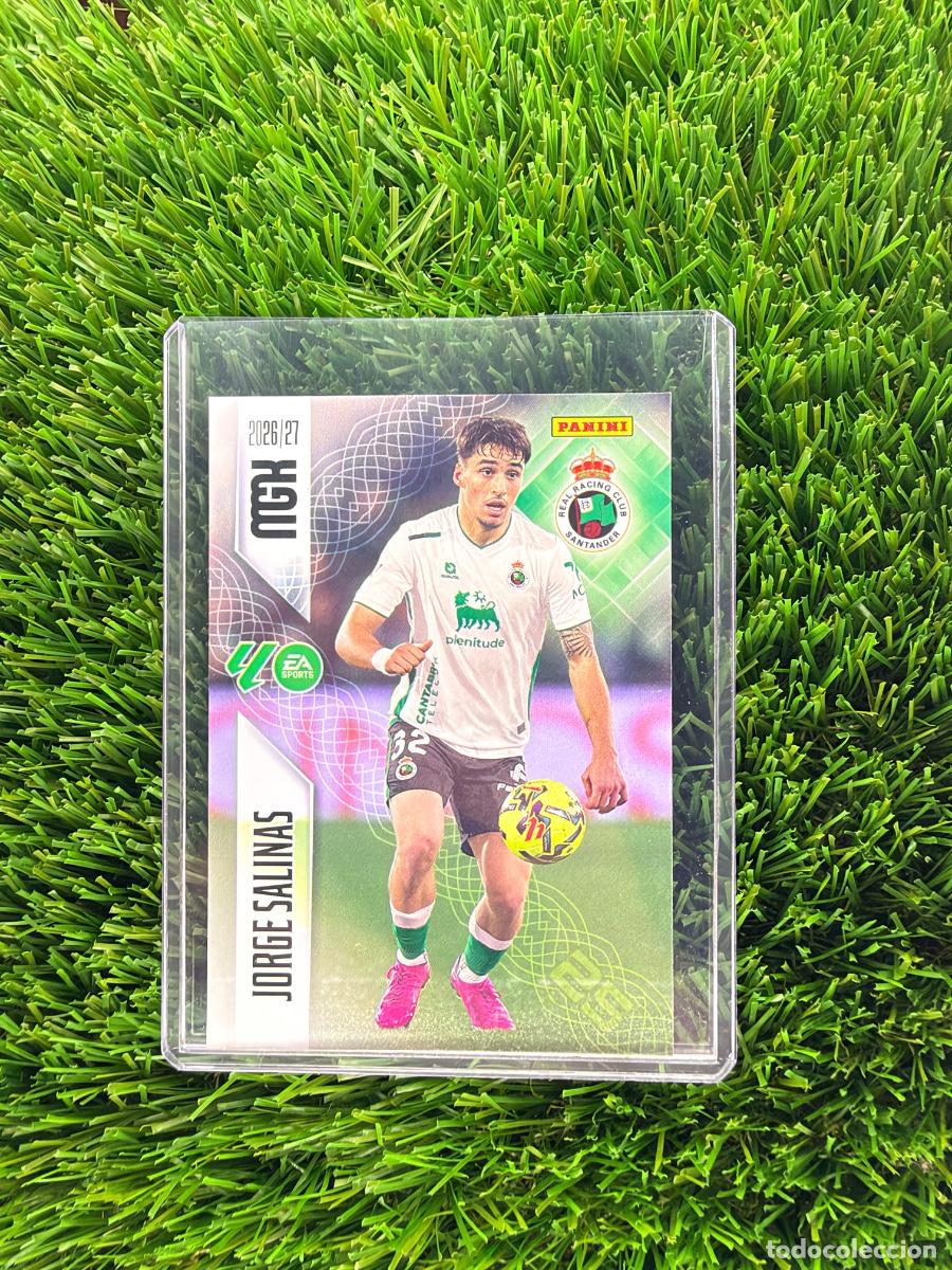 Cromos de f&uacute;tbol: N&ordm; 279 Jorge Salinas R Racing C Megacracks 26 27