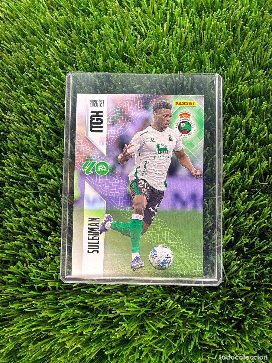 Cromos de f&uacute;tbol: N&ordm; 284 Suleiman R Racing C Megacracks 26 27