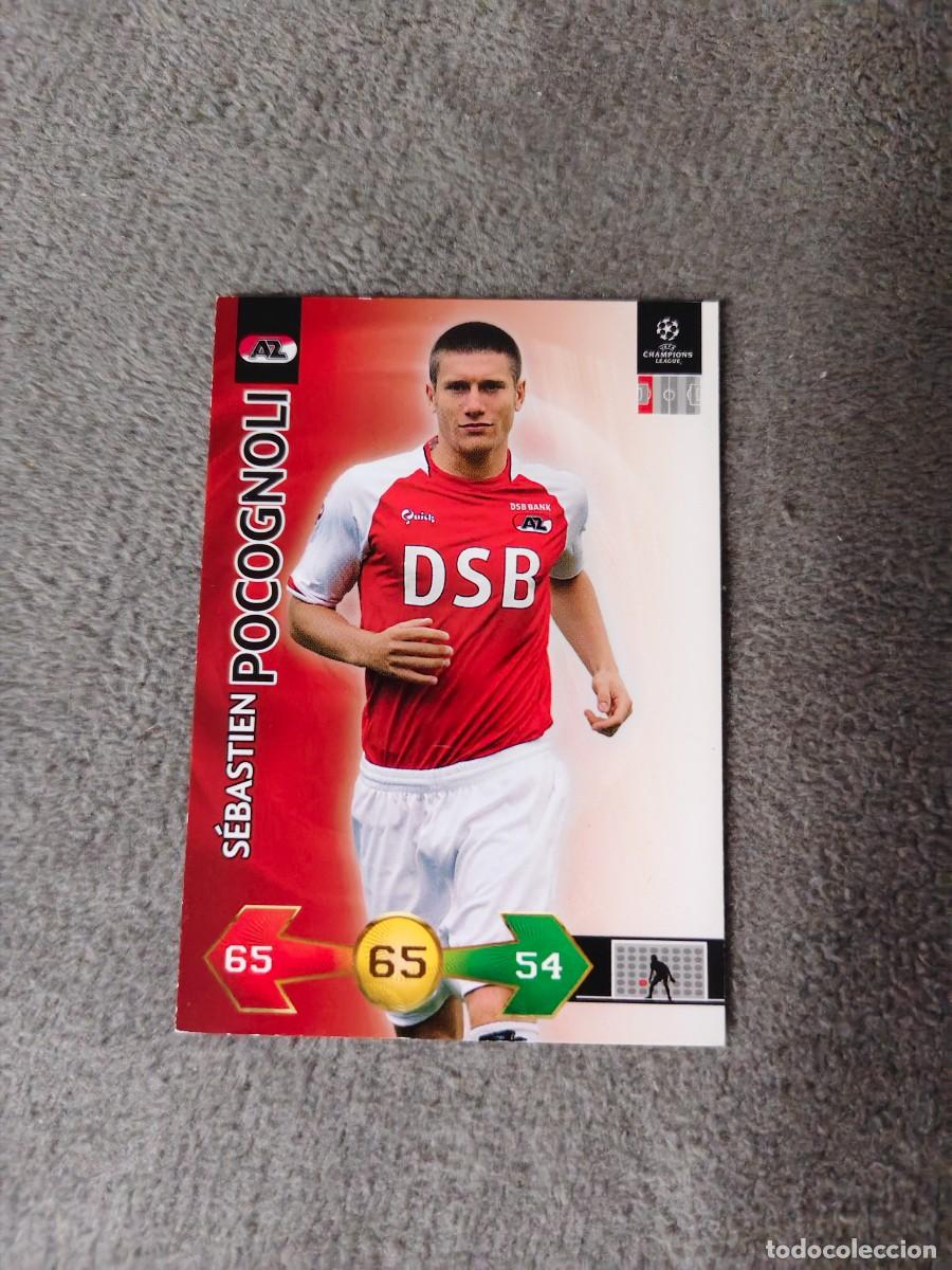 Cromos de f&uacute;tbol: SUPER STRIKES 2009 10 S&Eacute;BASTIEN POCOGNOLI AZ ALKMAAR ADRENALYN PANINI CHAMPIONS LEAGUE 09 2010 AAO